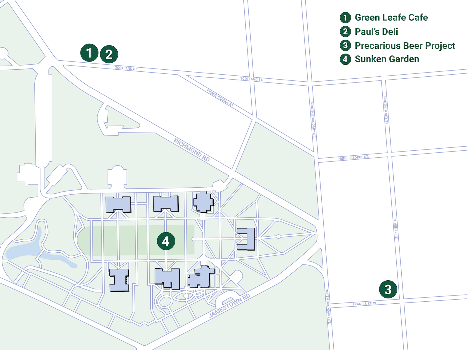 2020 Reunion Map